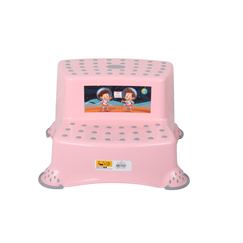 Kids Step Stool. Anti Slip 2 Steps Stool for Toddlers.
