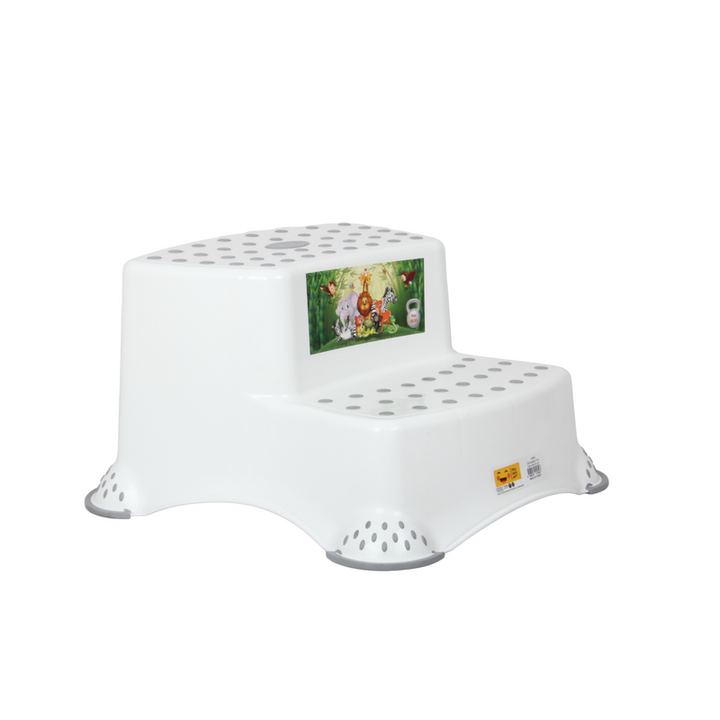 Kids Step Stool. Anti Slip 2 Steps Stool for Toddlers.