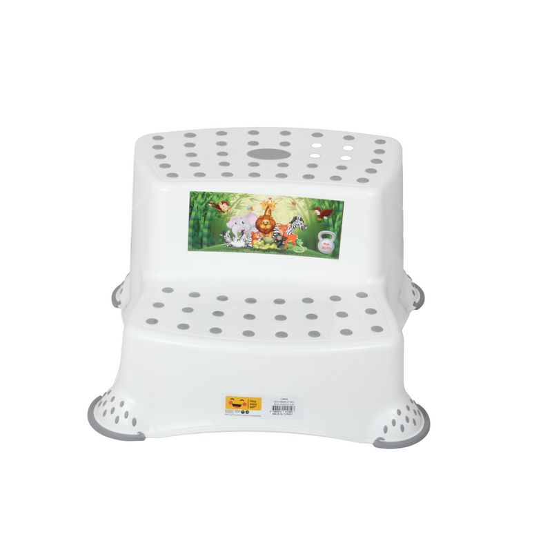 Kids Step Stool. Anti Slip 2 Steps Stool for Toddlers.