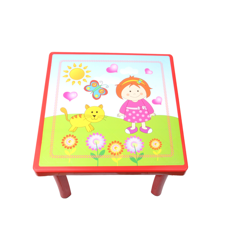 Plastic Kids Table. Kids Children Activity Table.