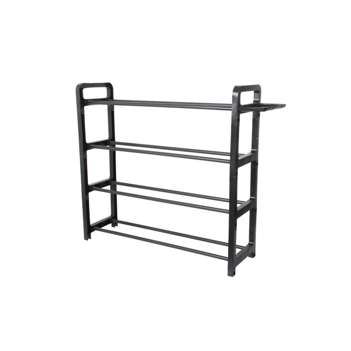 Tier Shoe (up to 12 Pair) Shoe Storage Shelf with Storage