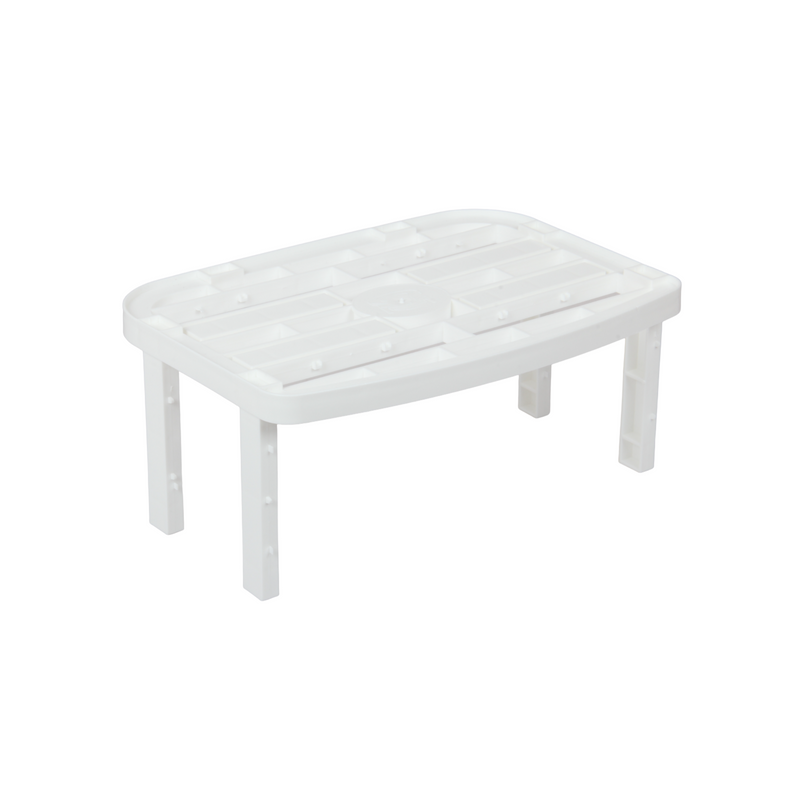 Cupboard Shelf Organizer. Kitchen Cabinet Shelf. (White)