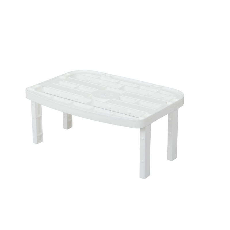 Cupboard Shelf Organizer. Kitchen Cabinet Shelf. (White)