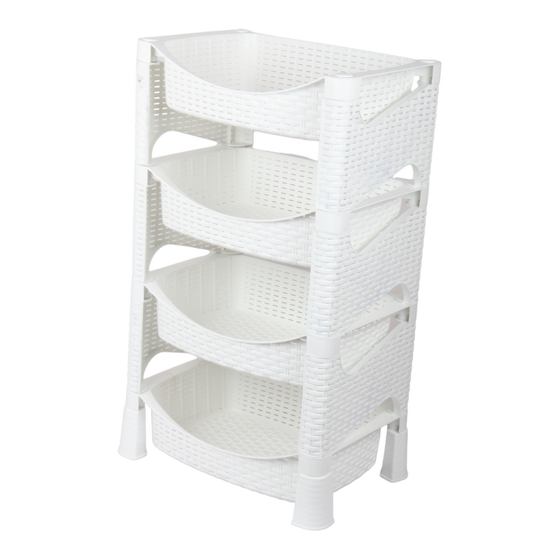 4 Tier Fruit Vegetable Storage Rack Stand.