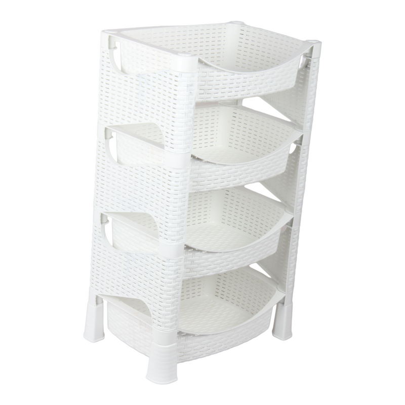 4 Tier Fruit Vegetable Storage Rack Stand.