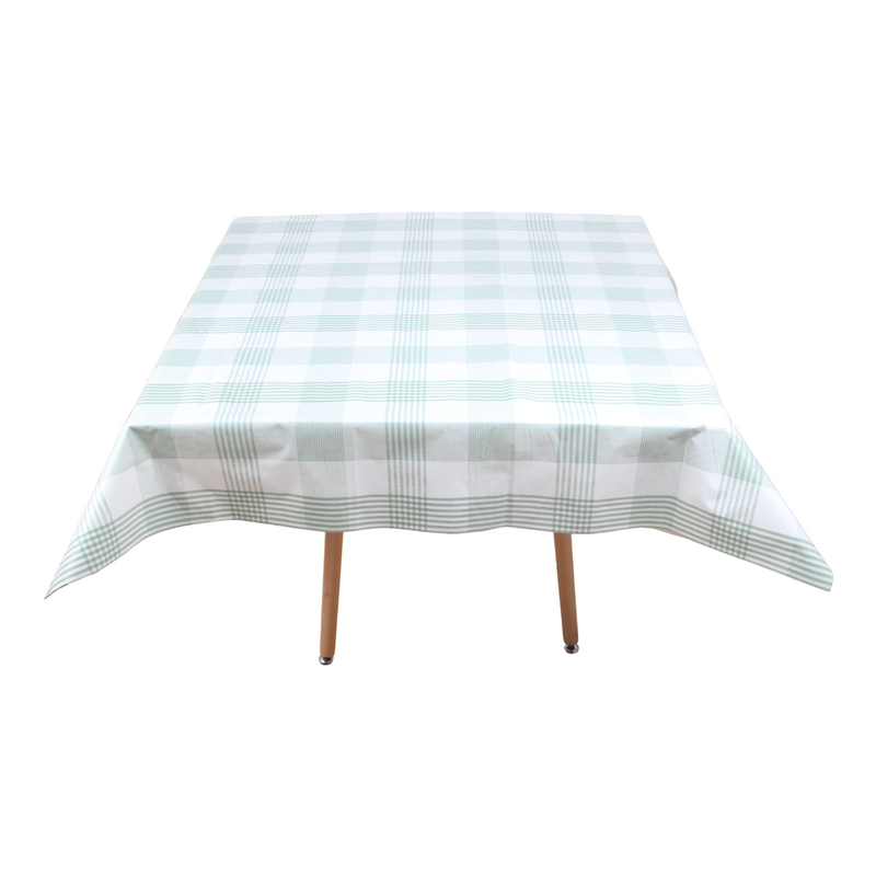 Square PVC Wipeable Waterproof Fibre Tablecloth (140x140 cm)