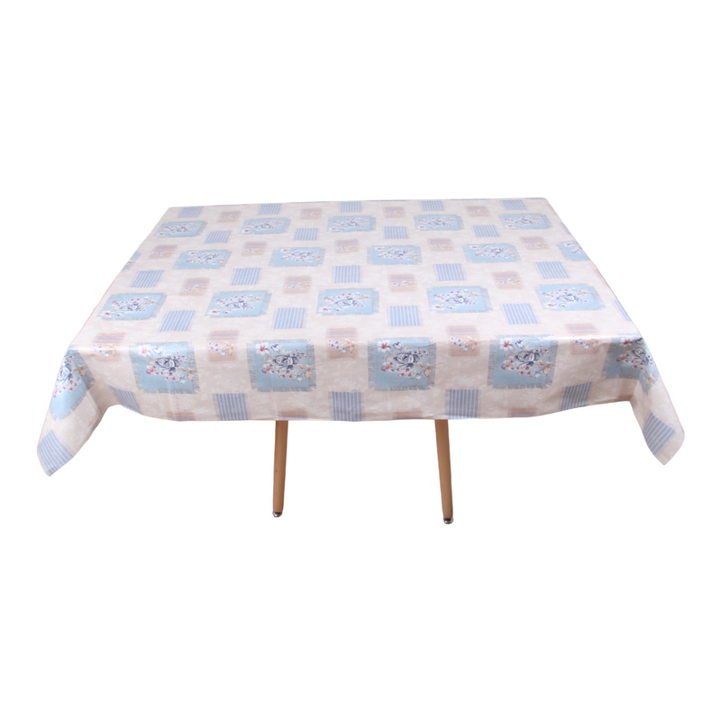 Rectangular Tablecloth. PVC (140x180cm) Waterproof Table Cloth. Easy Wipe Clean.