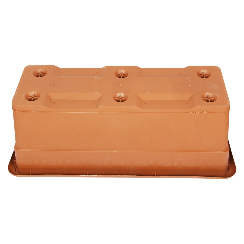 Large Plastic Rectangle Flower Plant Pots  - 63L