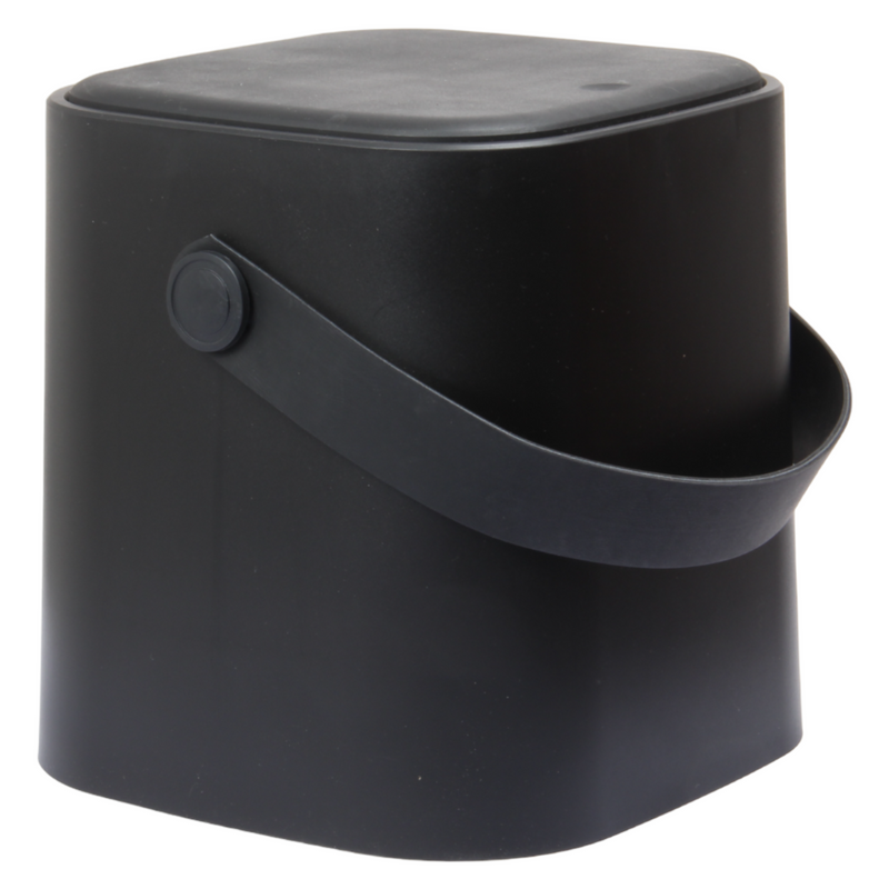 4 Liter Touch Top Dustbin. Removable Bucket. Soft Handle.