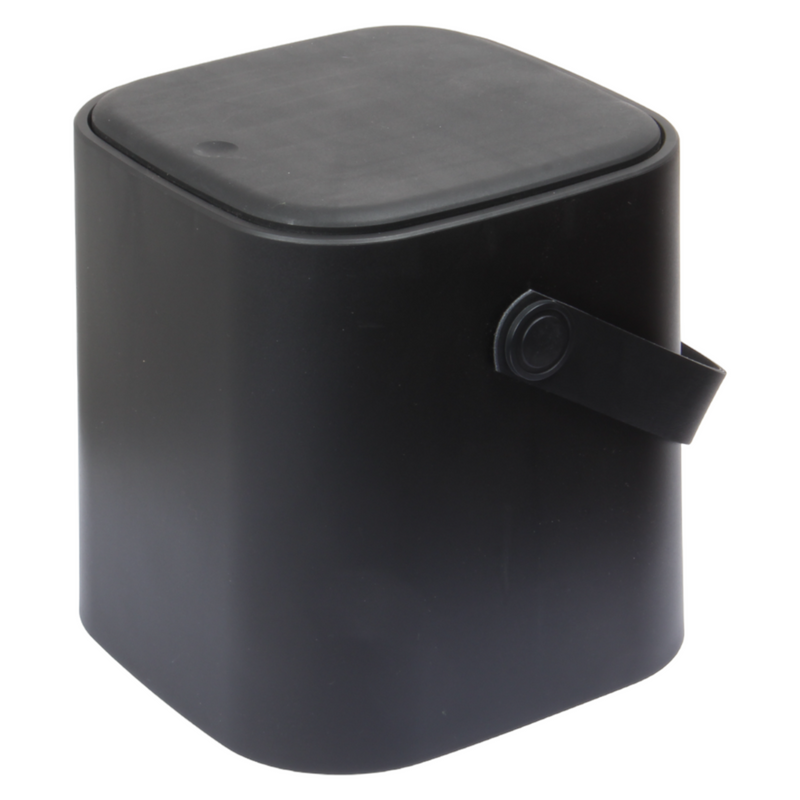 4 Liter Touch Top Dustbin. Removable Bucket. Soft Handle.