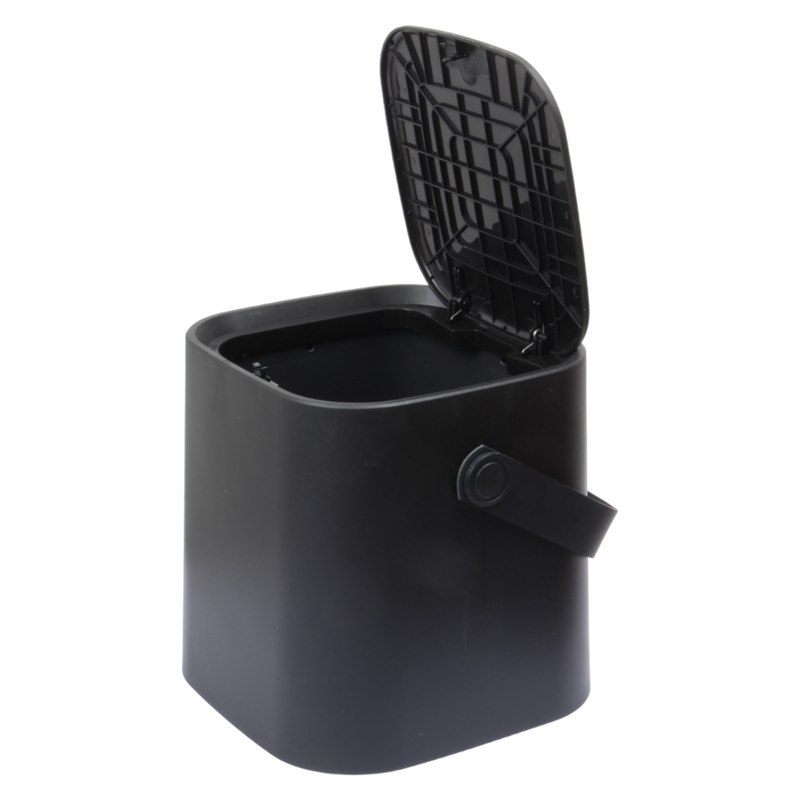 4 Liter Touch Top Dustbin. Removable Bucket. Soft Handle.