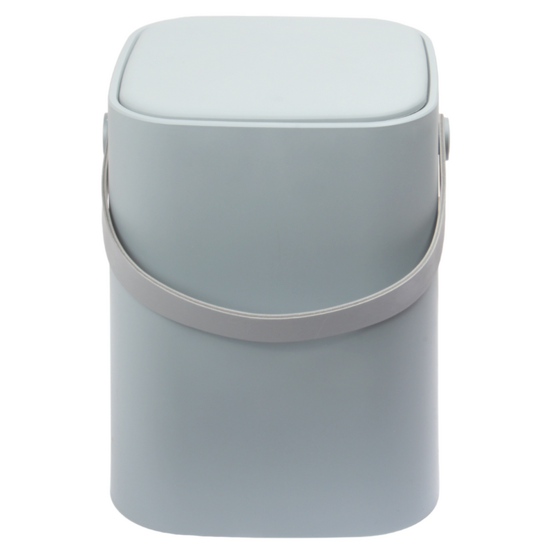 8 Liter Touch Top Dustbin. Removable Bucket. Soft Handle.