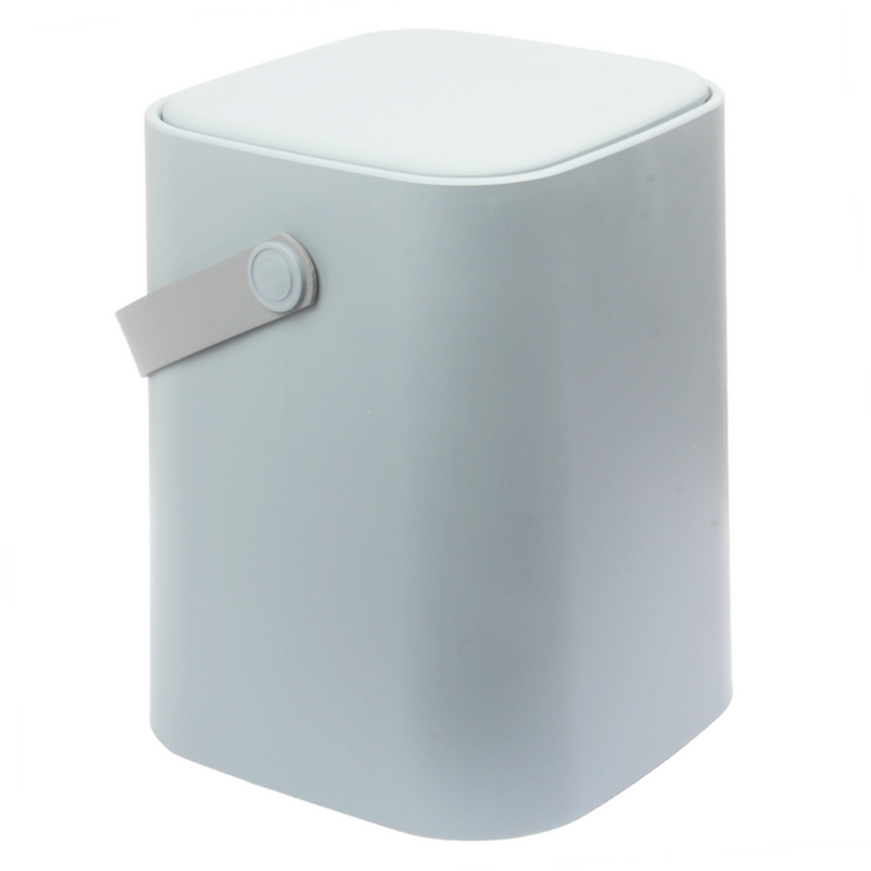 8 Liter Touch Top Dustbin. Removable Bucket. Soft Handle.