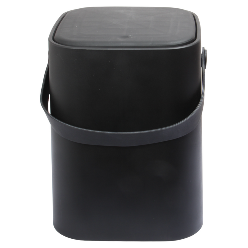 8 Liter Touch Top Dustbin. Removable Bucket. Soft Handle.