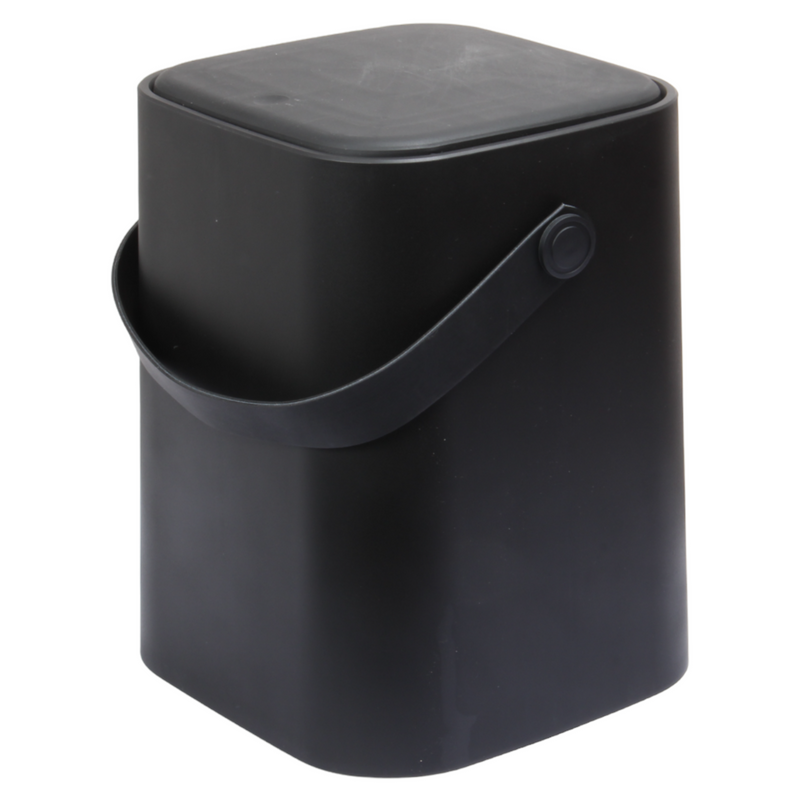 8 Liter Touch Top Dustbin. Removable Bucket. Soft Handle.
