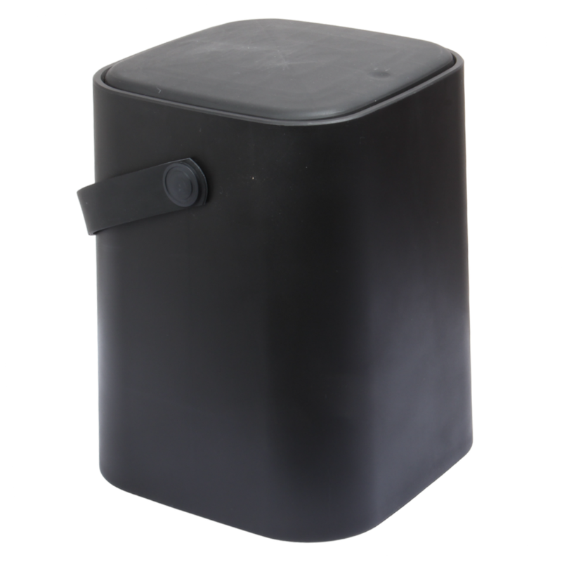 8 Liter Touch Top Dustbin. Removable Bucket. Soft Handle.
