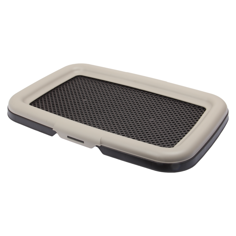 Puppy Litter Tray Training. Dog Litter Pad.