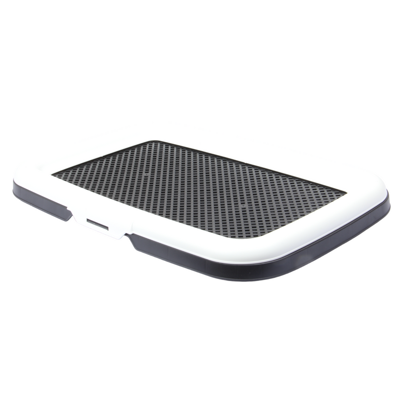 Puppy Litter Tray Training. Dog Litter Pad.
