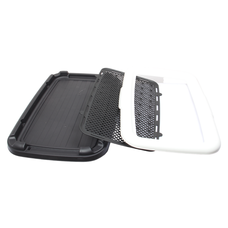 Puppy Litter Tray Training. Dog Litter Pad.