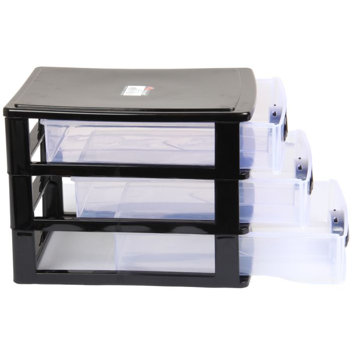Storage Unit Desktop Image Small Storage Unit with Drawers. 3 Tier Desktop Storage Tower. — All In ...