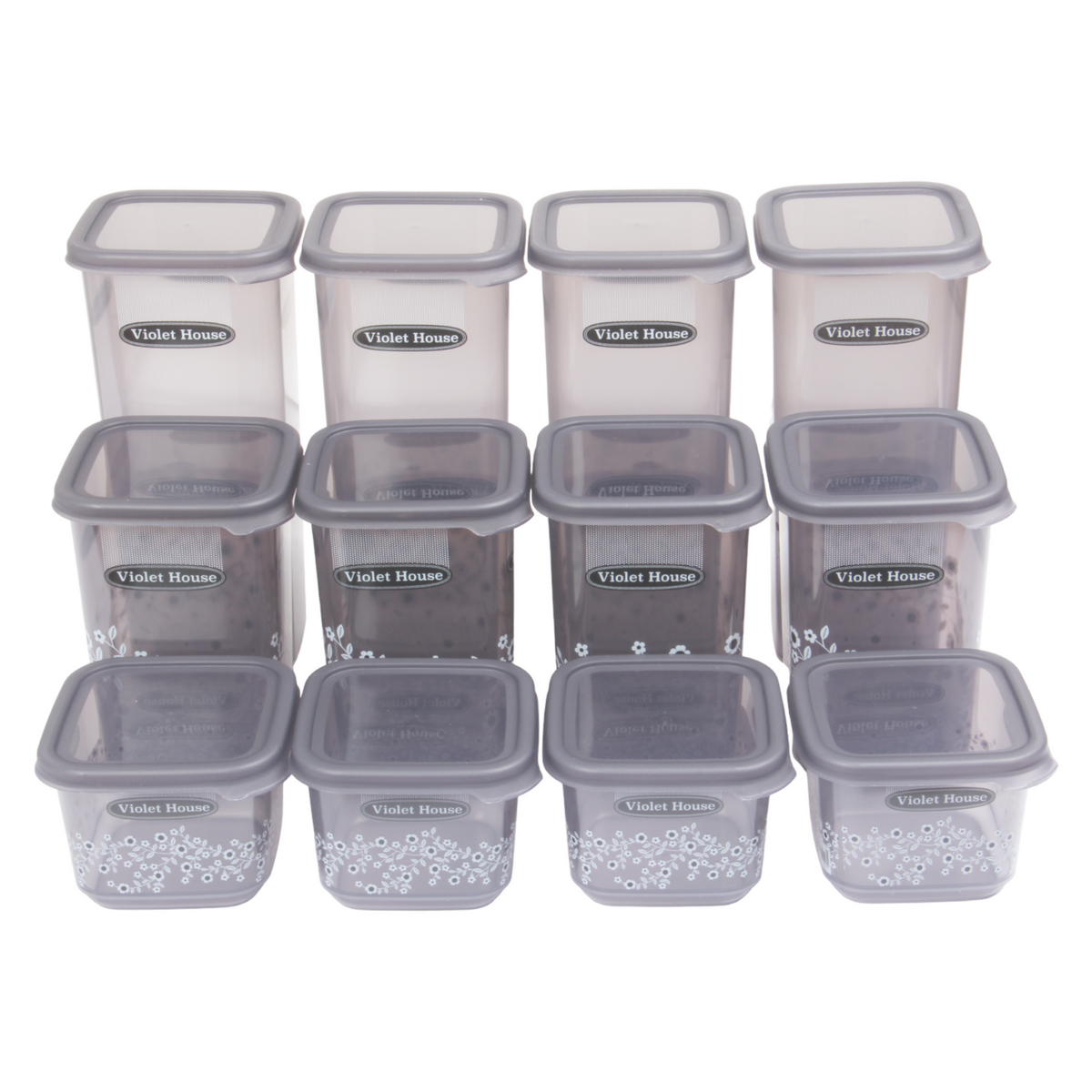 Darieon 4.48 Food Storage Container (Set of 12) Prep & Savour