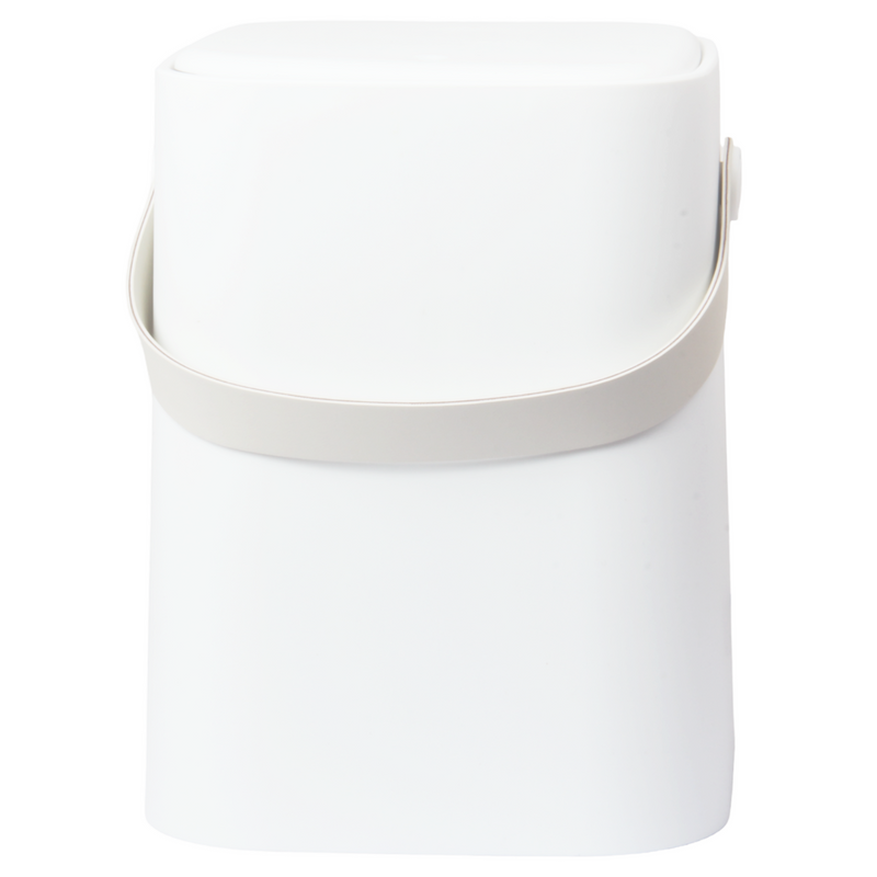 8 Liter Touch Top Dustbin. Removable Bucket. Soft Handle.