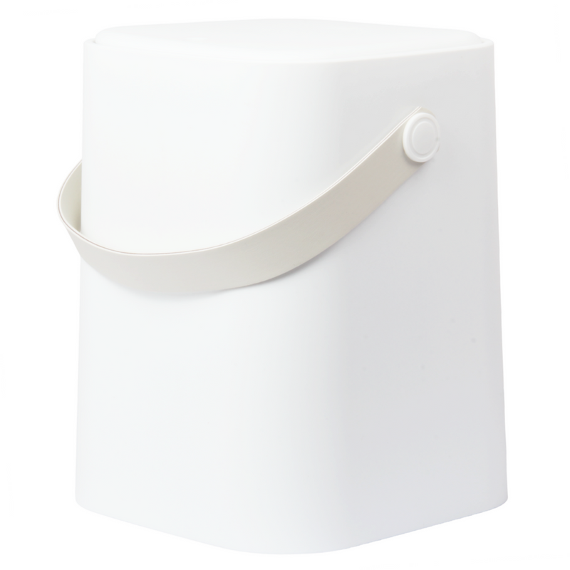 8 Liter Touch Top Dustbin. Removable Bucket. Soft Handle.