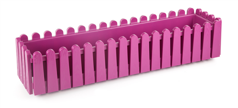 Hanging Flower Planter Pot with Hanger. Fuchsia Balcony Fence Pot. (9 Lt & 14 Lt).