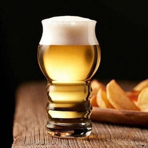 Craft Beer Glasses. Lager / IPA Beer Glass. Ale Craft Glass. (Pack of 4)(435 ml)