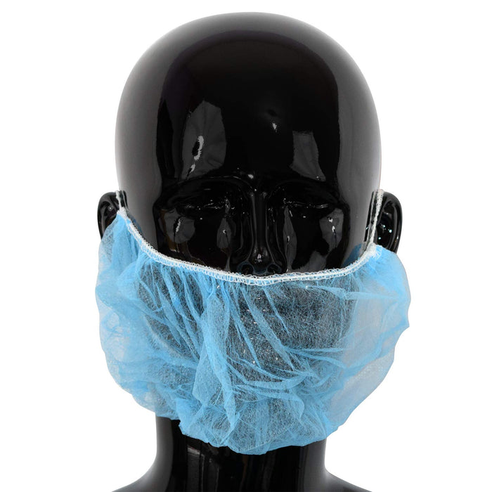 Disposable Blue Beard Cover Net. (Box of 1000)