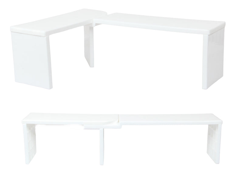 Organiser Shelf. Cupboard/Countertop Corner Shelf Organiser.