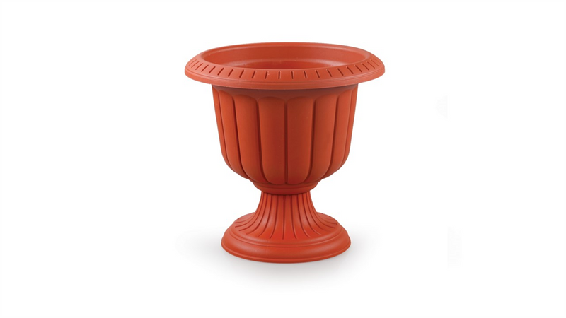 Plastic Flower Plant Pot Holder Stand. Decorative Garden URN Planter. (3 Sizes)