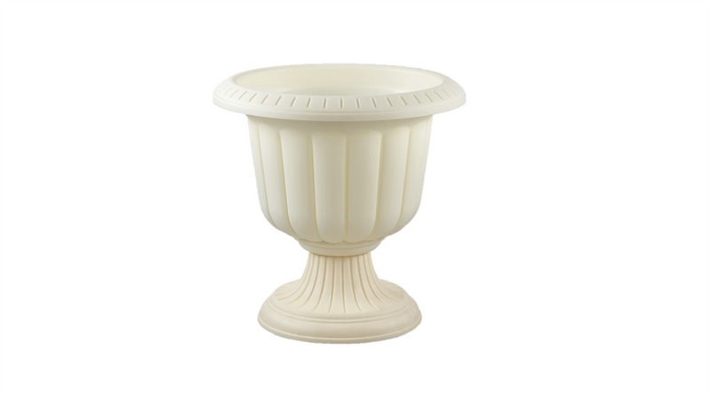 Plastic Flower Plant Pot Holder Stand. Decorative Garden URN Planter.