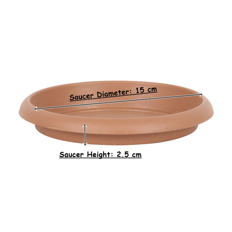 Strong Plastic Round Flower Plant Pot Saucer