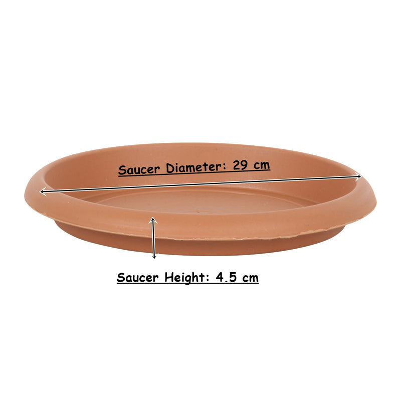 Strong Plastic Round Flower Plant Pot Saucer