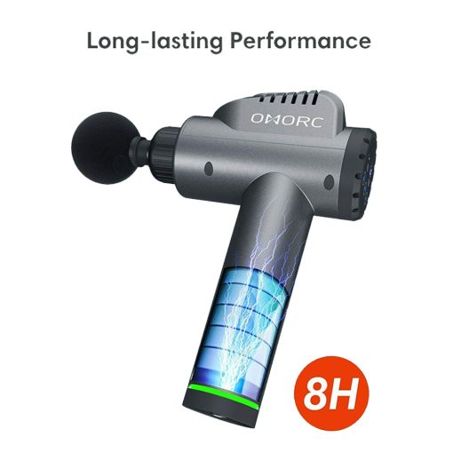 Muscle Massage Gun. Deep Tissue Massager. 6 Heads 30 Speeds. Cordless Portable.
