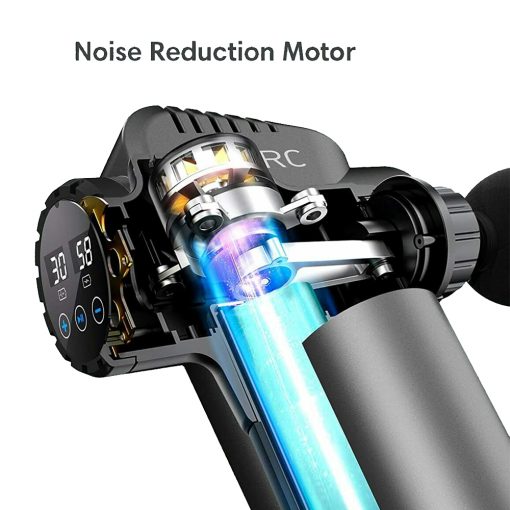 Muscle Massage Gun. Deep Tissue Massager. 6 Heads 30 Speeds. Cordless Portable.