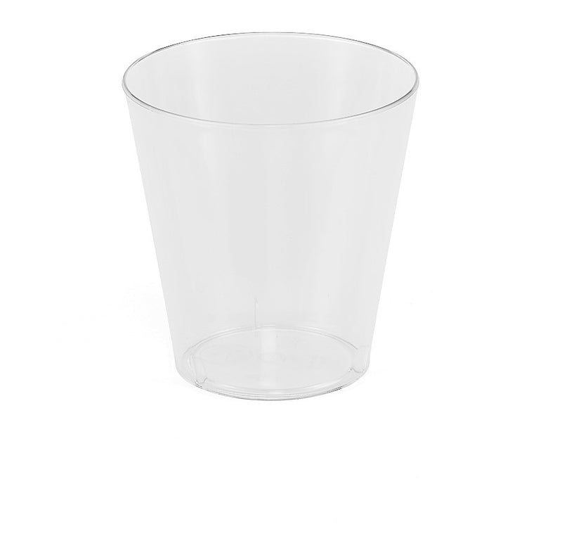 Clear Orchid Bowl Pot. Strong Plastic Transparent Flower Pot. (1.2 L)