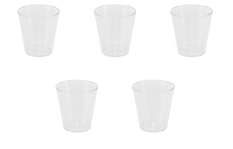 Clear Orchid Bowl Pot. Strong Plastic Transparent Flower Pot. (1.2 L)