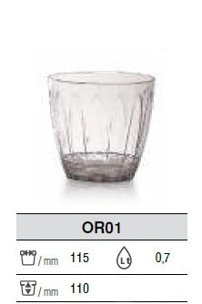 Transparent Orchid Pot. Strong Plastic Flower Pot. (0.7 Lt / 1.5 Lt / 3 Lt).