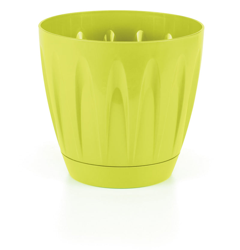 Bright Coloured Indoor / Outdoor Plant Pots with Drainage. Plastic Planters UK.