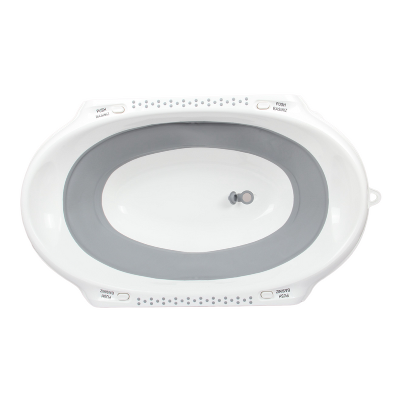 Foldable Baby Bath Set. Collapsible Bathtub, Bucket & Water Pourer.