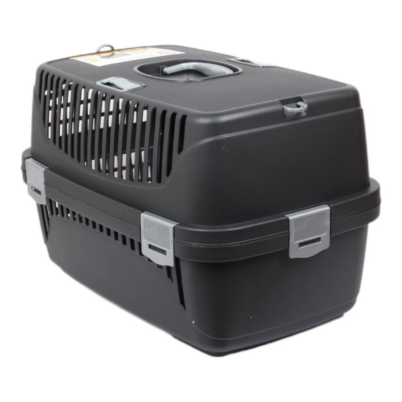 Plastic Large Pet Carrier. Pet Travel Box.