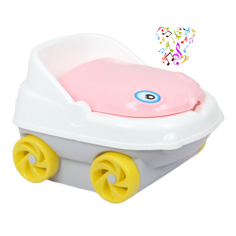 Baby Potty Toilet Trainer. Musical Potty. (Pink)