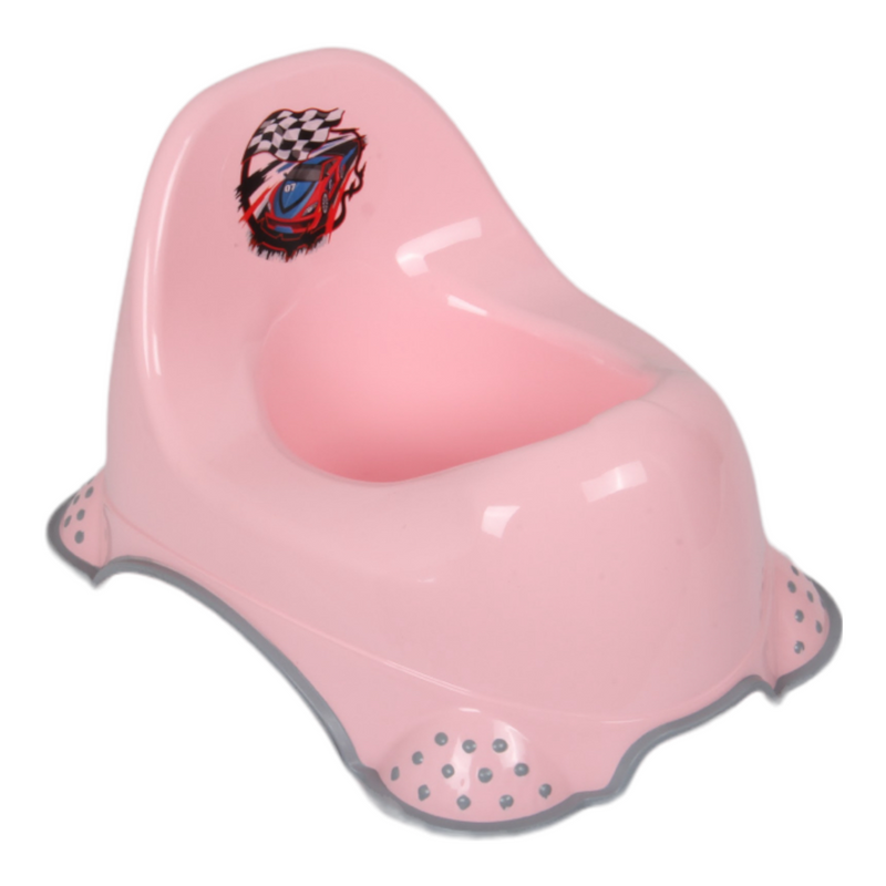 Baby Potty Trainer. Non-Slip Baby Toilet Training Seat. (Pink)