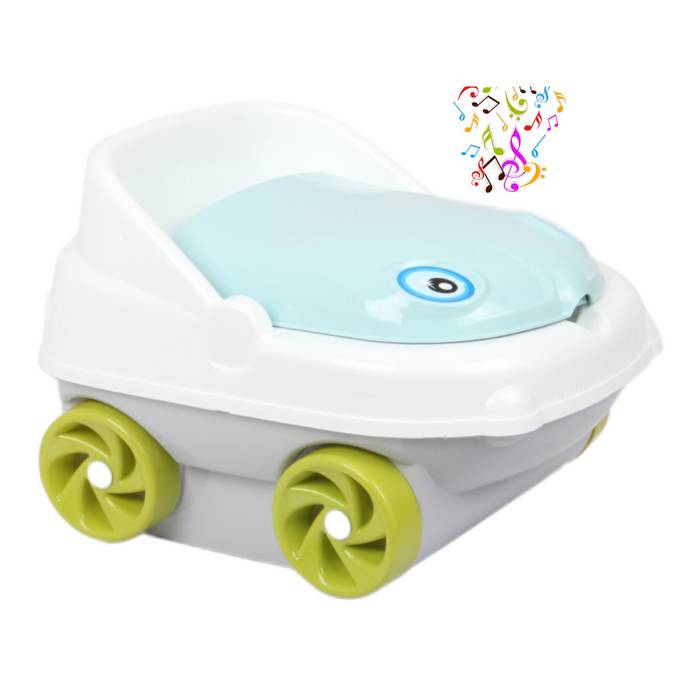 Baby Potty Toilet Trainer. Musical Potty. (Blue)