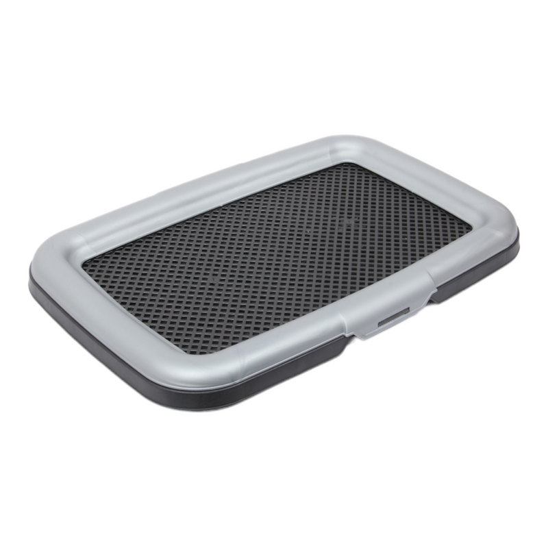 Puppy Litter Tray Training. Dog Litter Pad.