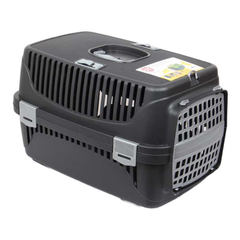 Plastic Large Pet Carrier. Pet Travel Box.