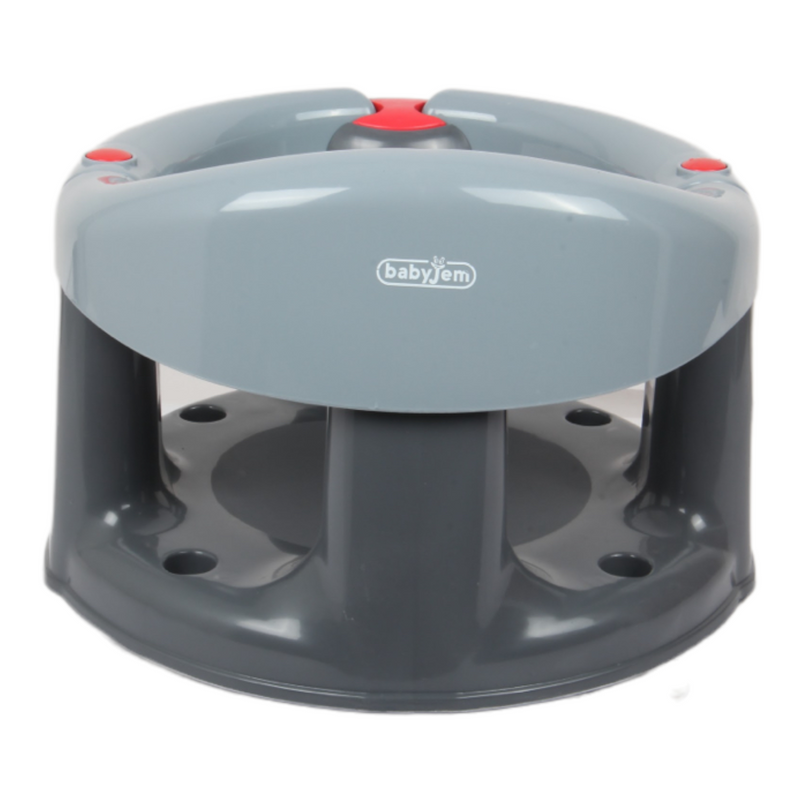 Baby Bath Seat. Baby Seat Support. (Grey)