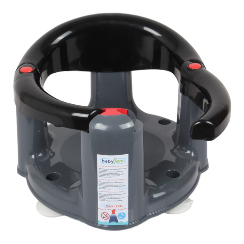Baby Bath Seat. Baby Seat Support. (Black)